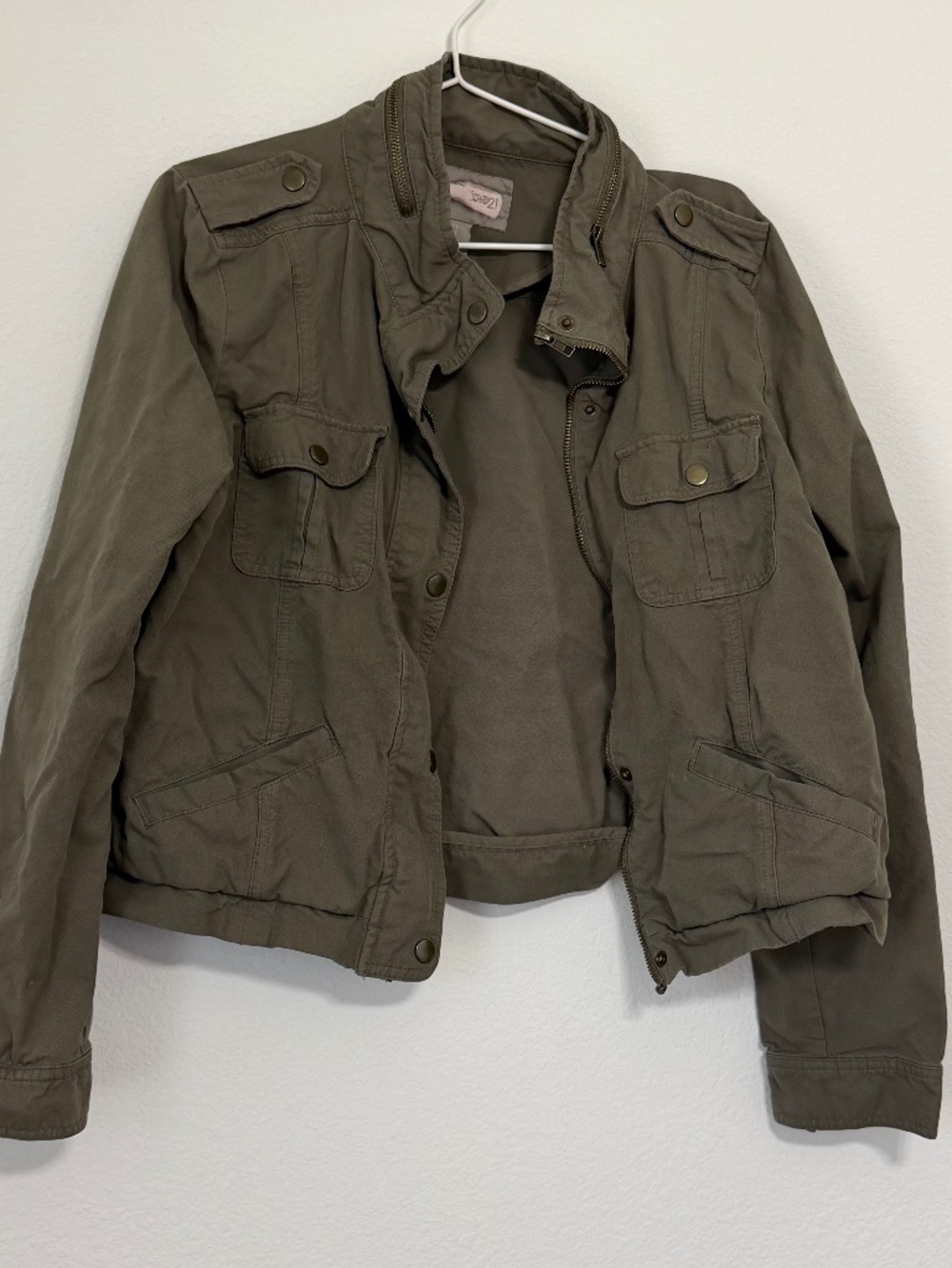 Forever 21 canvas jacket